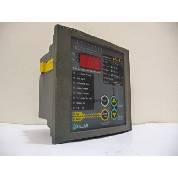 Power Factor Controller, NV-8s, TM-20317-N, Delab